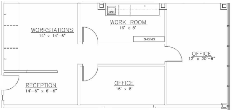 Around 1000 sqare feet office space in Overland Park Kansas