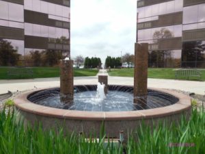 Fountain at Office Space